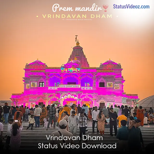 Vrindavan Dham Status Video Download